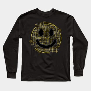 Cyber Smile Long Sleeve T-Shirt